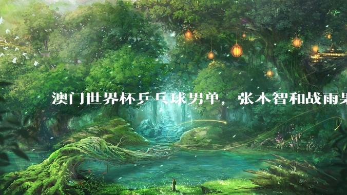 澳门世界杯乒乓球男单，张本智和战雨果，二者在技术风格上有哪些异同？