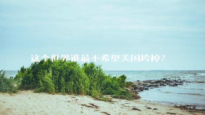 这个世界谁最不希望美国垮掉？
